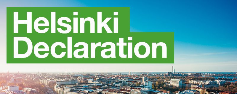 Helsinki Declaration – Statement of Ethics adopted by ICCO