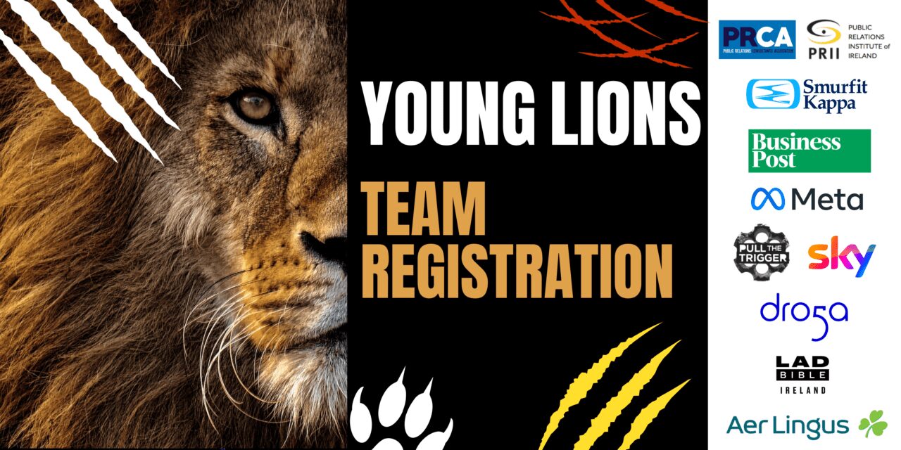 Team Registration for Cannes Young PR Lions Open
